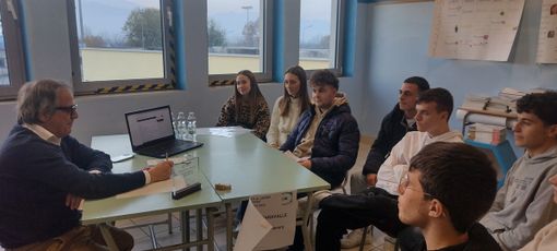 Un momento dell'interessante incontro