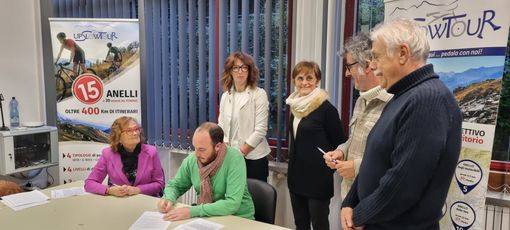 La firma del sindaco Roberto Baldi