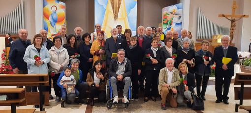 Dalle nozze di legno a quelle di smeraldo: sedici coppie in festa a Borgo San Dalmazzo