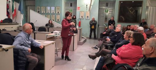 Assemblea pubblica del Comitato No Biodigestore nel marzo 2023
