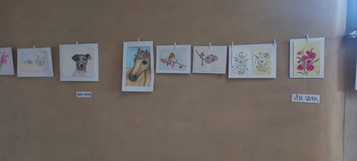 A Boves in mostra le opere degli allievi del corso di acquerelli di Gichi