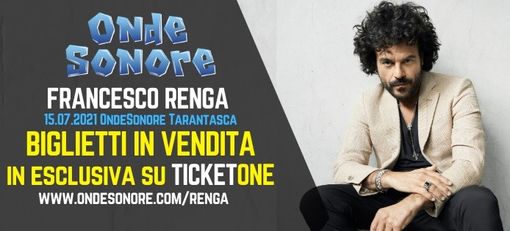 ONDESONORE: Francesco Renga in concerto Tarantasca