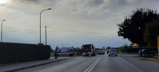 Scontro fra due auto a Tarantasca sulla provinciale 25: nessun ferito grave