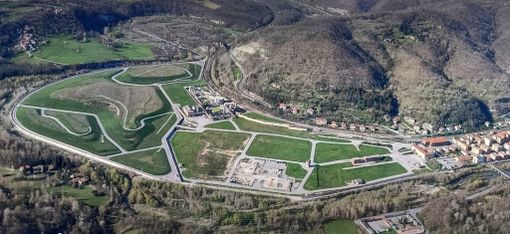 L'area dell'ex Acna di Cengio