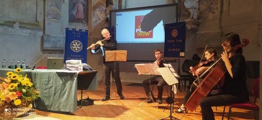 Alcuni momenti della conferenza Rotary