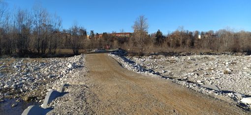 Foto del guado scattate il 21 dicembre