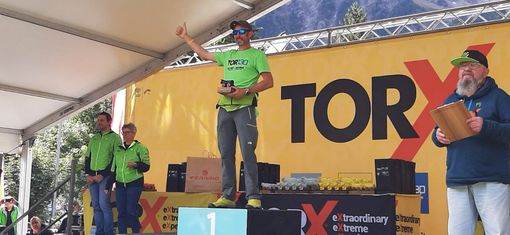 Paolo Rubaldo sul podio