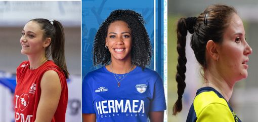 Francesca Trevisan, Maria Adelaide Babatunde e Giulia De Nardi