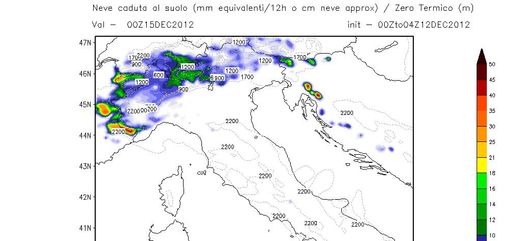 Pochi centimetri in pianura, sino a trenta sulle Alpi Liguri: week end 'caldo' in arrivo