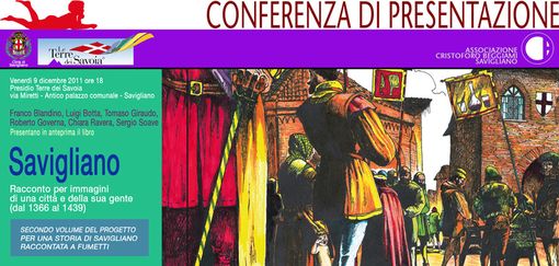 Savigliano, si presenta il libro sulla storia della città a fumetti