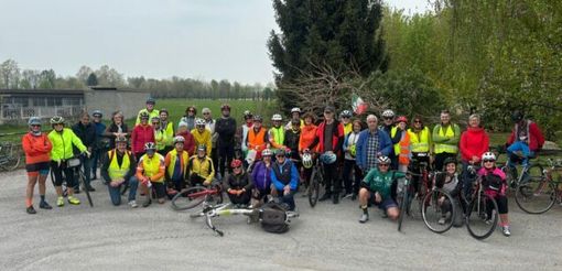 Cuneo, la Pedalata della Memoria percorre i luoghi della strage del '44 Cuneo, la Pedalata della Memoria percorre i luoghi della strage del '44