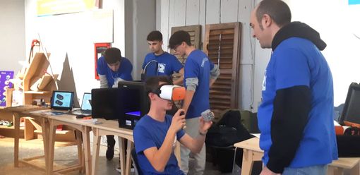 Alcune immagini dal partecipato Salone dell'orientamento scolastico del Saluzzese Alcune immagini dal partecipato Salone dell'orientamento scolastico del Saluzzese