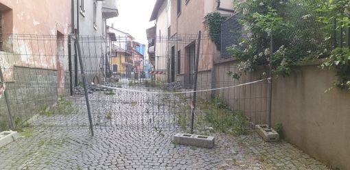 Via Grandis chiusa - immagine di repertorio