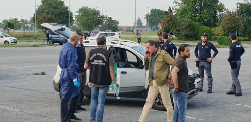 La scena del delitto confessato da Borgheresi