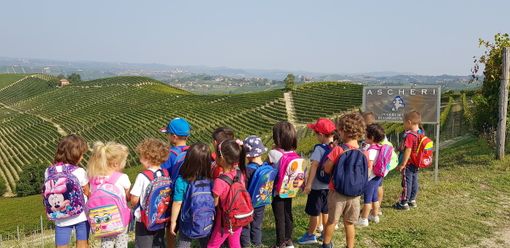 Una mostra nel bosco per raccontare l'anno in natura dei bimbi della scuola dell'Infanzia di Valle Talloria