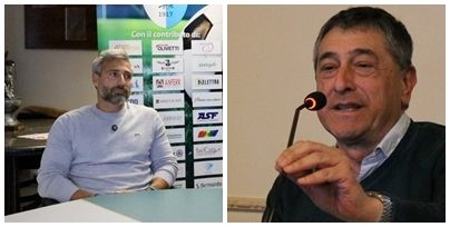 Maxim Pioggia e Giacomo Germanetti, presidenti di Albese e Bra