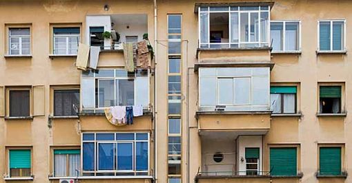 Un'immagine generica di case popolari