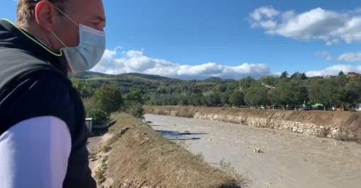 Il presidente della Regione Cirio, oggi nelle zone della Granda alluvionate Il presidente della Regione Cirio, oggi nelle zone della Granda alluvionate