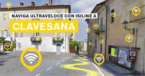 Anche a Clavesana c’è la fibra ottica di Isiline