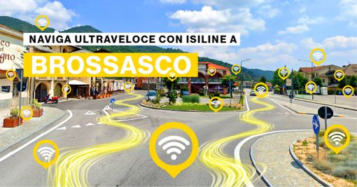 E’ arrivata la fibra ottica FTTH a Brossasco