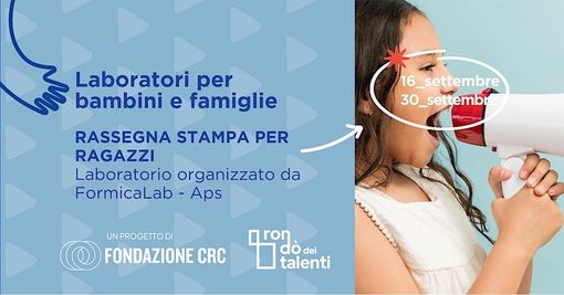 Rassegna stampa per ragazzi al Rondò dei Talenti di Cuneo