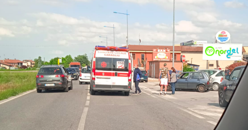 Cuneo, incidente per un ciclista in frazione Confreria: non è grave Cuneo, incidente per un ciclista in frazione Confreria: non è grave