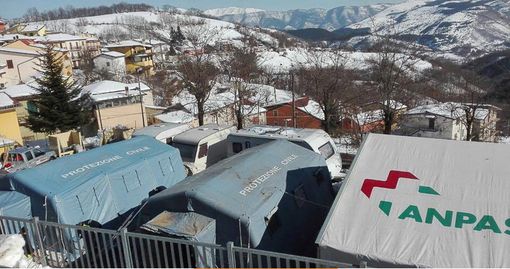 Si è concluso, dopo 165 giorni di attività, l'intervento dell'ANPAS nelle zone terremotate del centro Italia Si è concluso, dopo 165 giorni di attività, l'intervento dell'ANPAS nelle zone terremotate del centro Italia