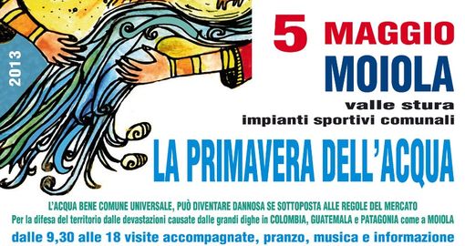 Primavera dell’acqua, il 5 maggio, a Moiola