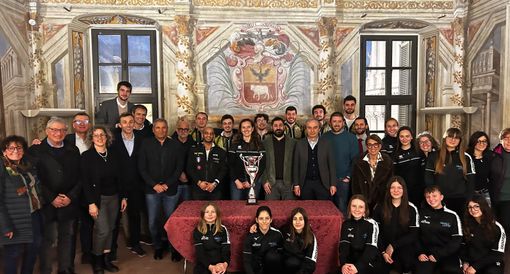 Le squadre di hockey braidesi ricevute dall’Amministrazione comunale Le squadre di hockey braidesi ricevute dall’Amministrazione comunale