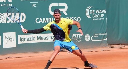 Tennis: Andrea Vavassori al Country Club di Cuneo giovedì 18 luglio