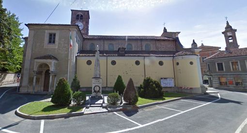 Il campanile della chiesa di Maria Vergine Assunta che ospiterà il concerto