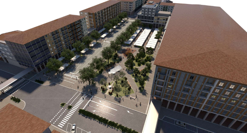 Una delle immagini presentate dai progettisti