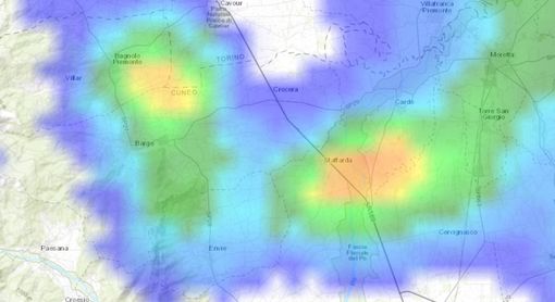 Grandine e temporali forti tra Saluzzese e Saviglianese [VIDEO]