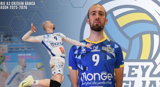 Volley maschile A3: Savigliano conferma Andrea Galaverna