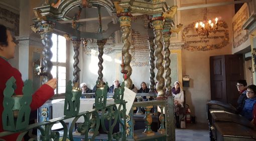 La visita alla sinagoga