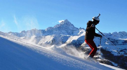 ... e sullo sfondo il Re di pietra, il Monviso ... e sullo sfondo il Re di pietra, il Monviso