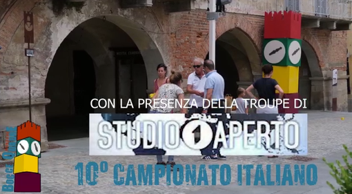 Il campionato di Bocce Quadre Mondovì si chiuderà con la troupe di "Studio Aperto"