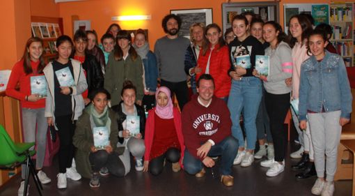 Bra, incontro con l'autore per gli allievi della Piumati