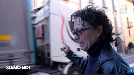 Le telecamere di Tv2000 a Demonte per parlare di variante e inquinamento [VIDEO]