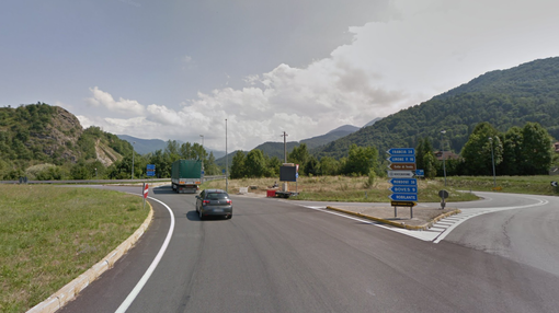 La rotonda all'altezza di Robilante La rotonda all'altezza di Robilante