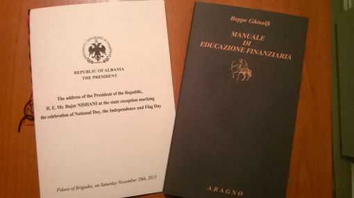 Educazione finanziaria da Manuale "ospite" alla Festa presso la Presidenza dell'Albania