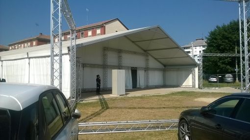 Le prime immagini degli stand della Grande Fiera d'Estate a Cuneo