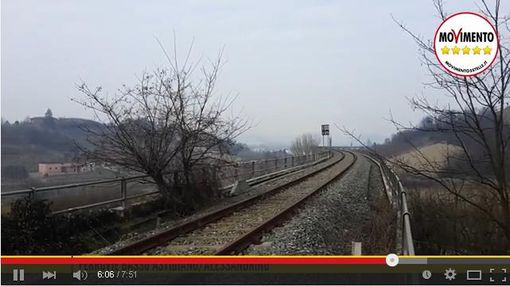 Video viaggio dei 5Stelle per riaprire le linee ferroviarie Asti-Alba e Alba-Alessandria