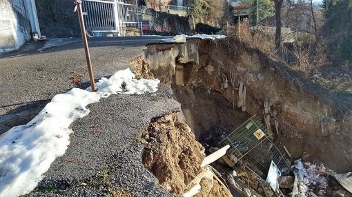 Mondovì, frana di Piazza: progetto da 45mila euro per riaprire via Enzo Tortora