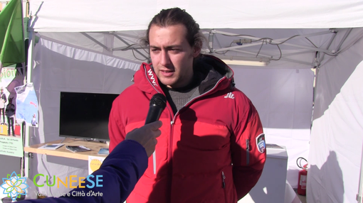 A Garessio 2000 un tapis roulant per i bimbi illuminato per la sera [VIDEO]