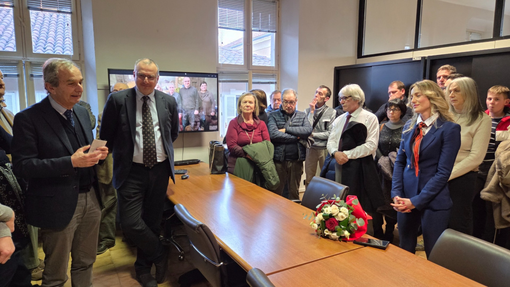 Il Comune di Bra intitola una sala al suo ex funzionario Paolo Merlino Il Comune di Bra intitola una sala al suo ex funzionario Paolo Merlino