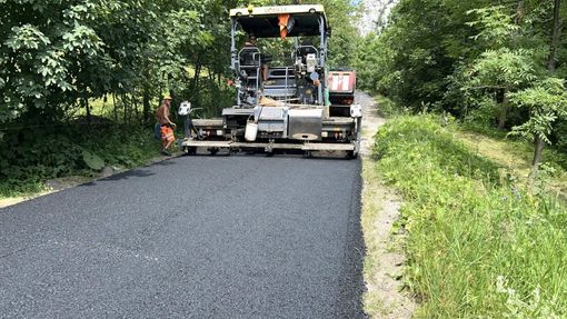 La strada provinciale 283, nel tratto Canosio-Preit La strada provinciale 283, nel tratto Canosio-Preit