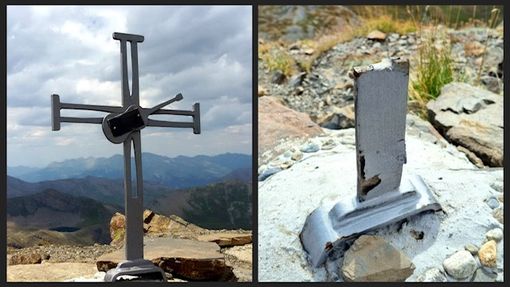 Atti vandalici sul monte Enciastraia, ad Argentera: spezzata la croce in ricordo del giovane Enrico Marrale