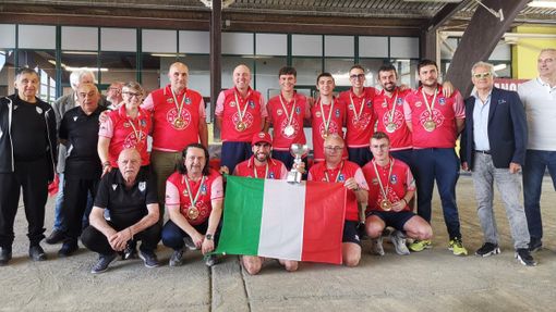 Bocce: l'Auxilium Saluzzo ritorna in serie A del volo
