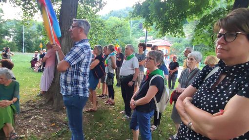 Borgo San Dalmazzo, ieri la camminata silenziosa per la pace organizzata dall'ANPI